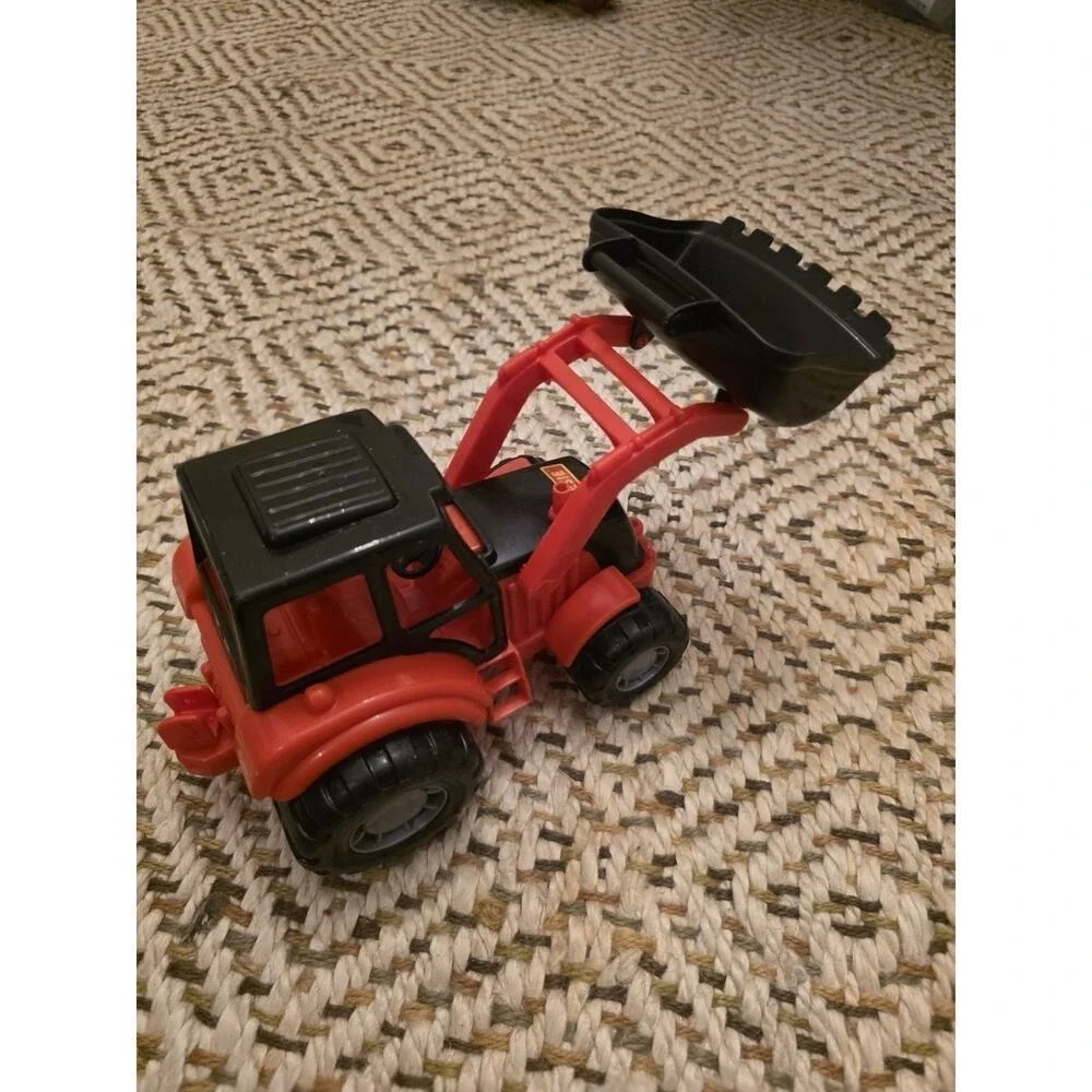 Polesie Toy Tractors Pull-Back Ray Toys‎ Loose Red